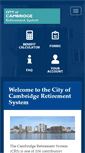 Mobile Screenshot of cambridgeretirementma.gov